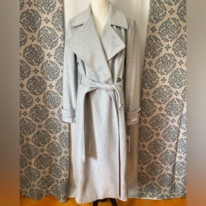 Grey Calvin Klein wool pea coat, size 6